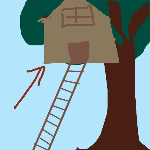 Treehouse drawing by light-jade-pride