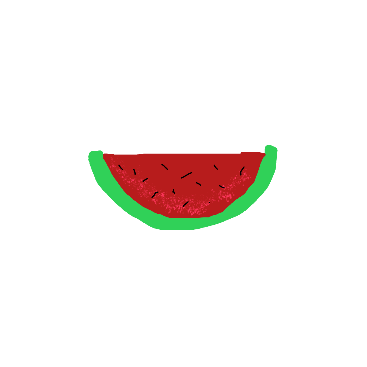 Watermelon drawing by izball