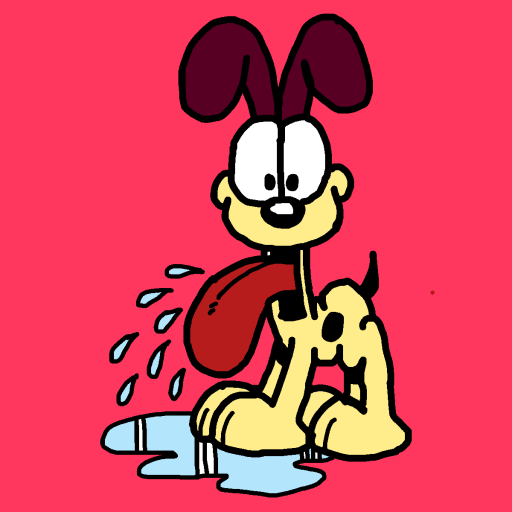 Odie drawing by monthra
