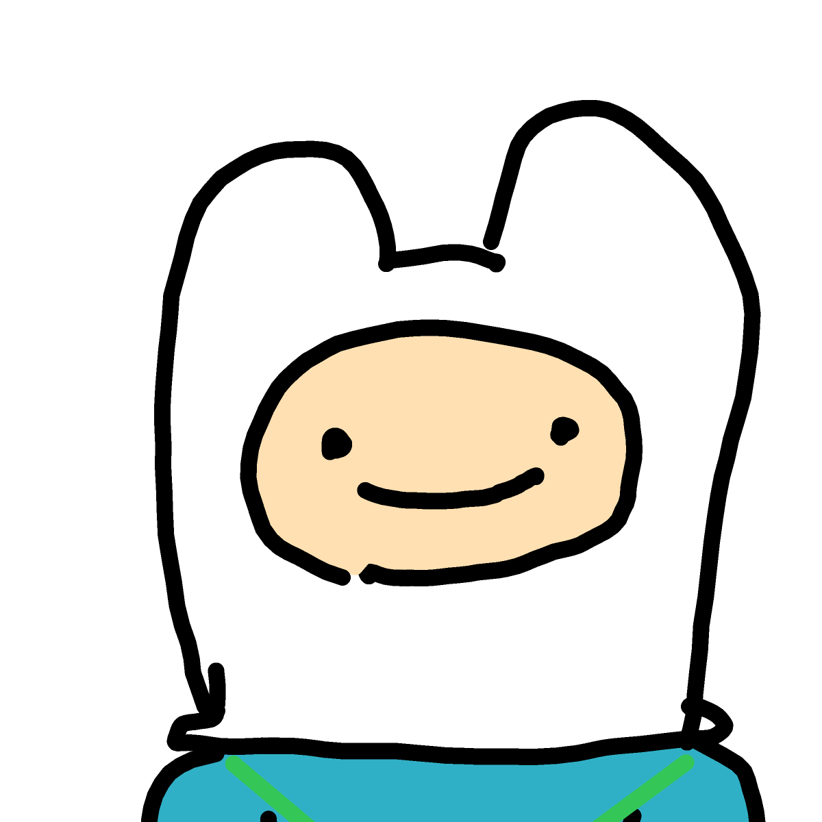 Finn drawing by Juliezzz