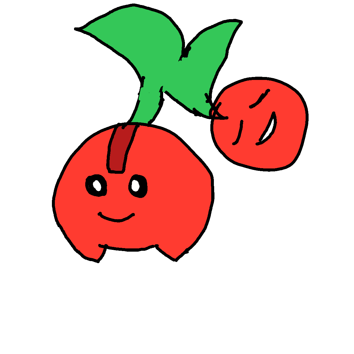 Cherry drawing by Meepmorp