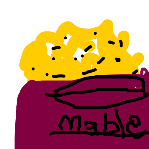 Popcorn drawing by mega-free-ace