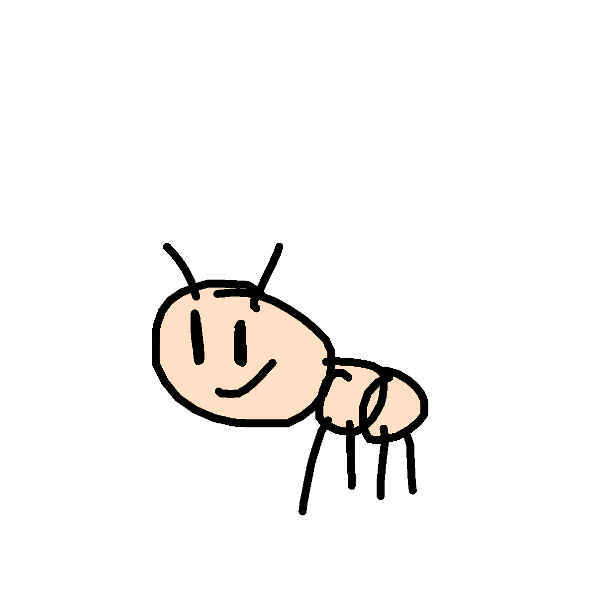 Ant drawing by macaronimiles