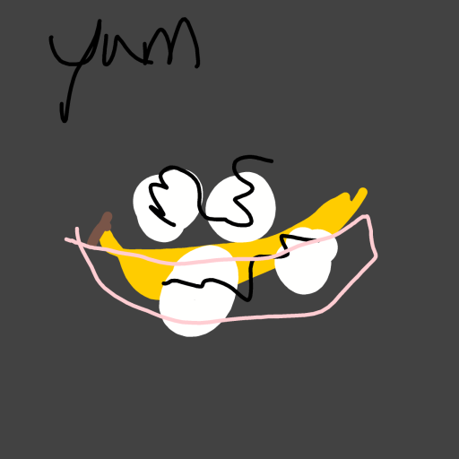 Banana Split drawing by zinc-solo-artist