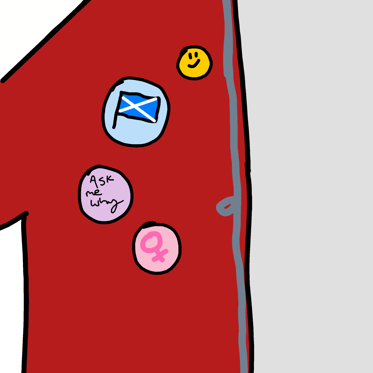 Badge drawing by conn0rr