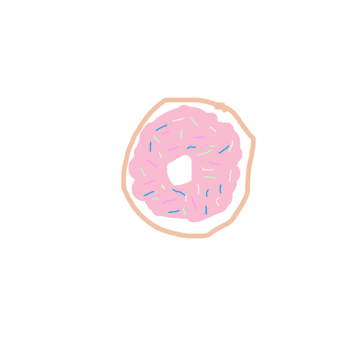Donut drawing by sea-omega-pro