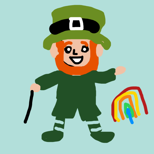 Leprechaun drawing by countnicula