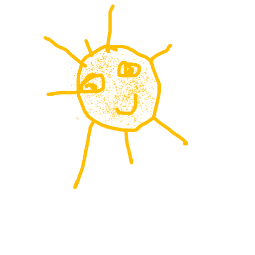 Sunset drawing by nyca
