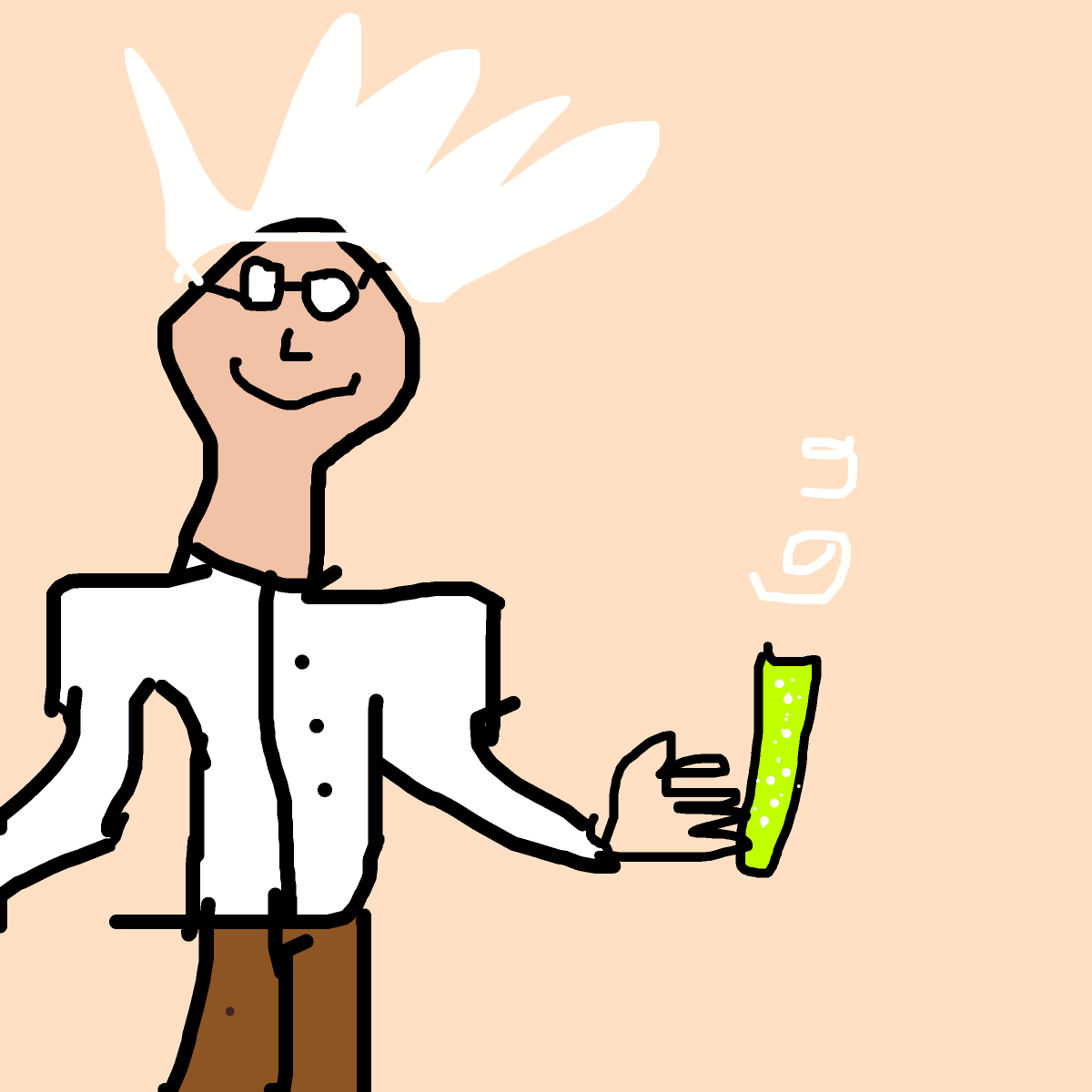 Scientist drawing by great-fresh-style