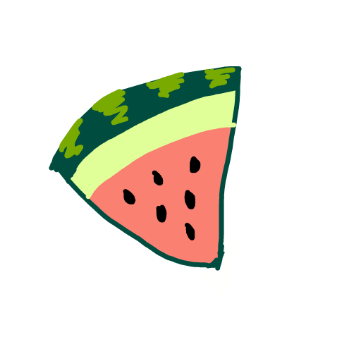 Watermelon drawing by rowan