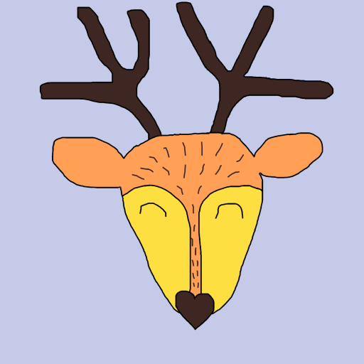 Deer drawing by krissywissy
