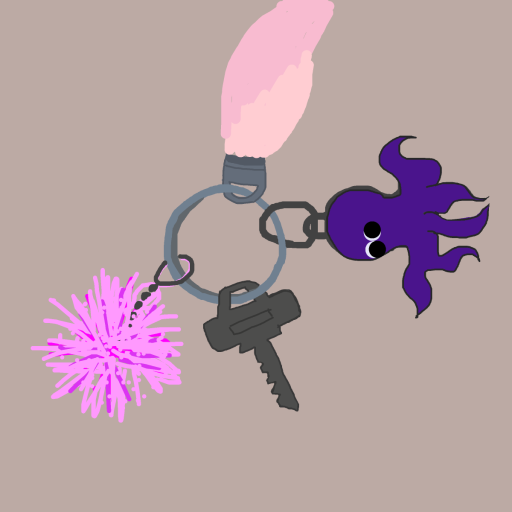 Key Ring drawing by firecracker