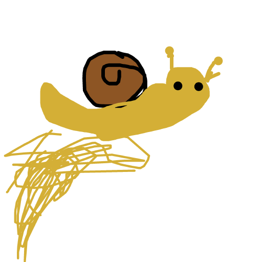 Snail drawing by louie