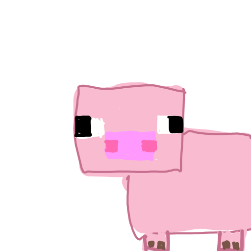 Pig drawing by queen
