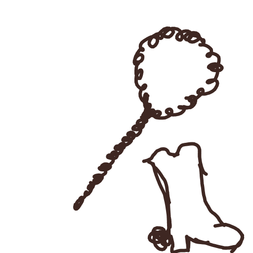 Lasso drawing by Bri3