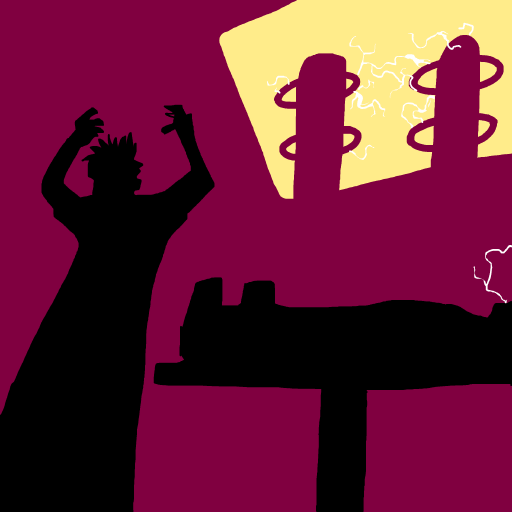 Mad Scientist drawing by koko_b_where