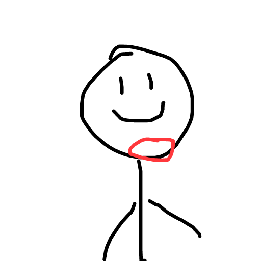 Chin drawing by drewbenruben