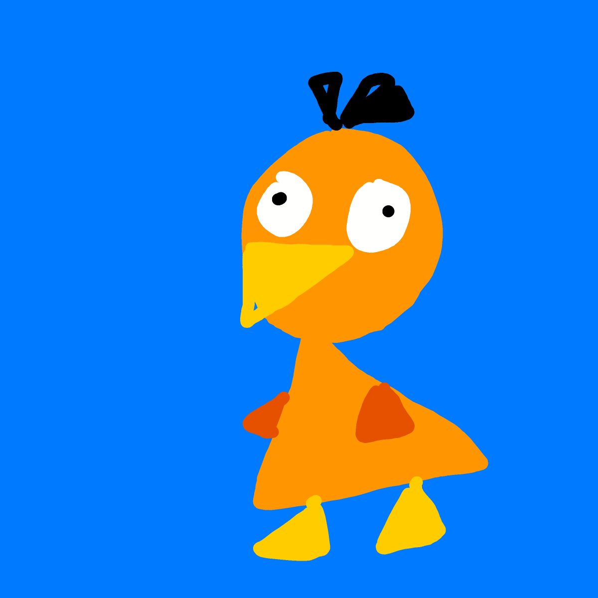 Psyduck drawing by Tessie