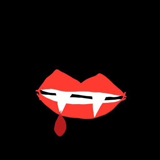 Fangs drawing by ebony-neat-blade