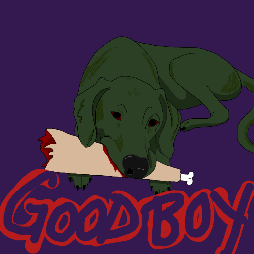 Zombie Dog drawing by firecracker
