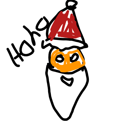 Santa drawing by Fejlkode