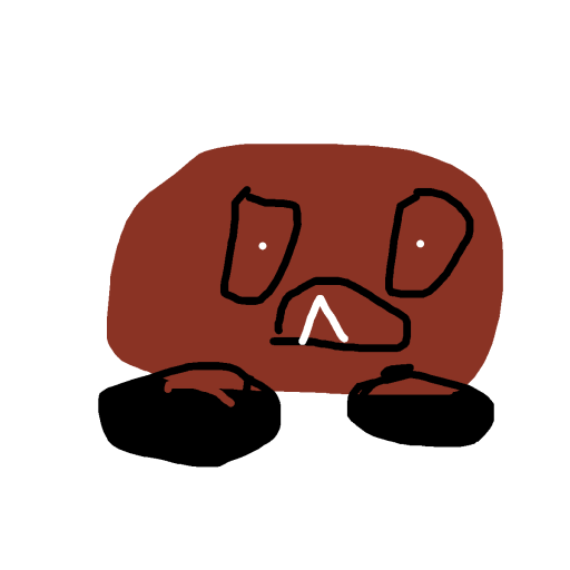 Goomba drawing by kylechandler
