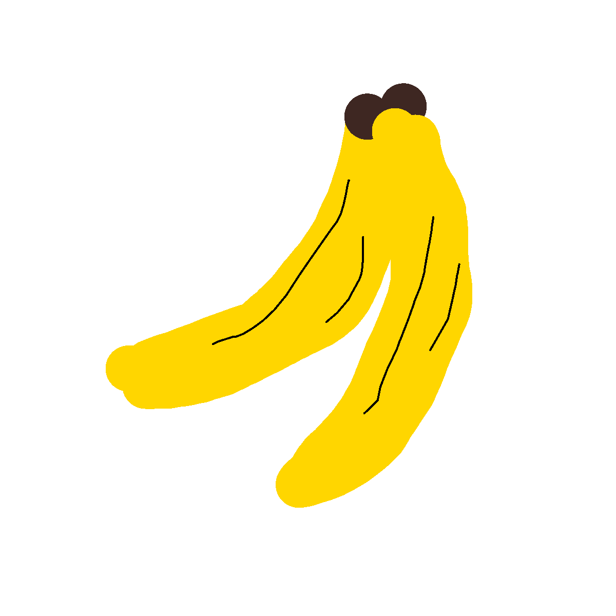 Banana drawing by light-wild-tower