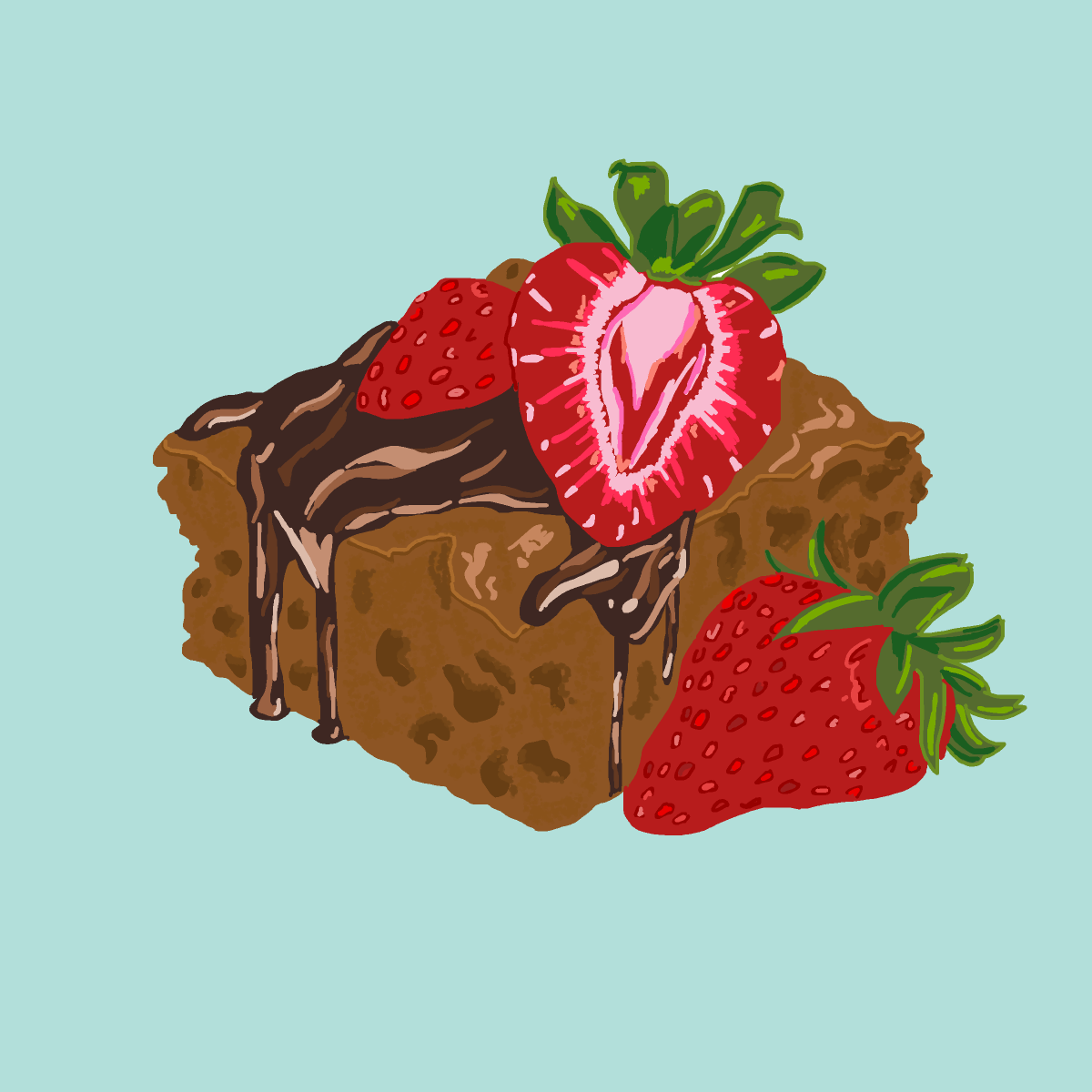 Brownie drawing by monthra