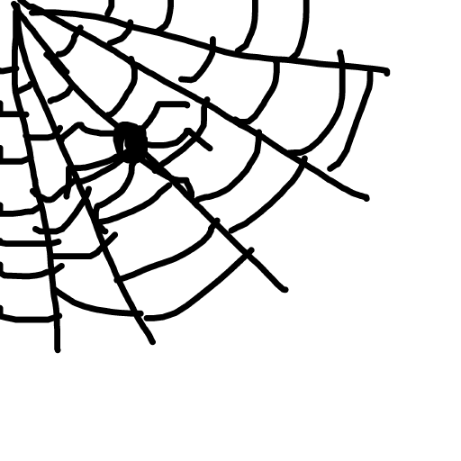 Cobweb drawing by hayley