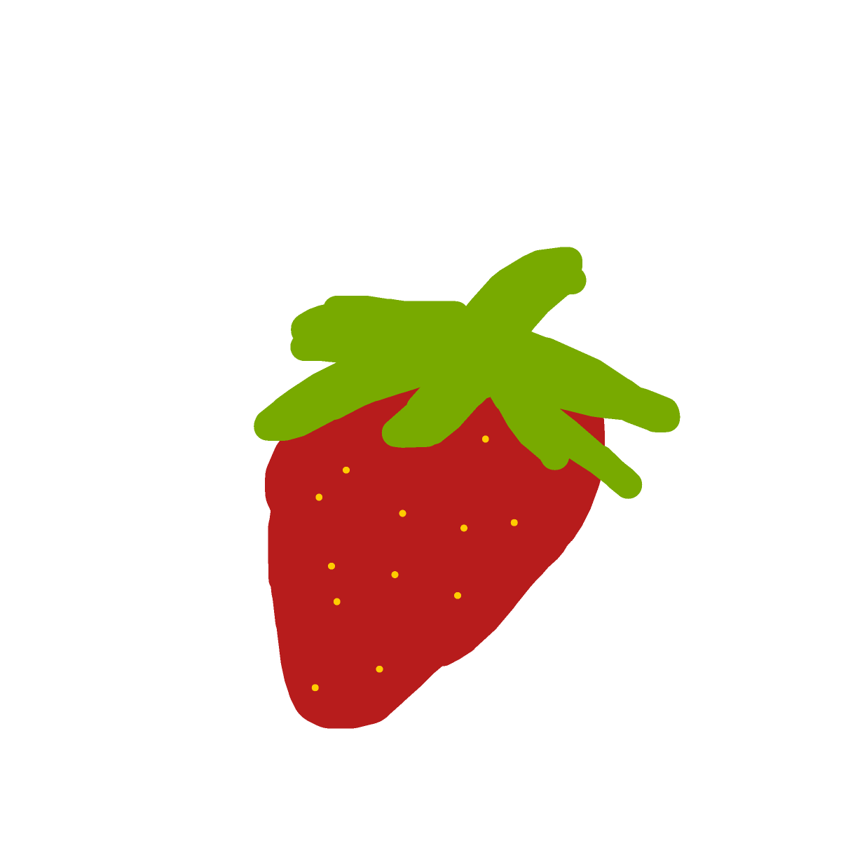 Strawberry drawing by madsblazin