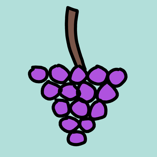 Grapes drawing by Marcos