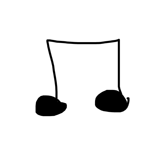 Music Note drawing by sage-gamma-web