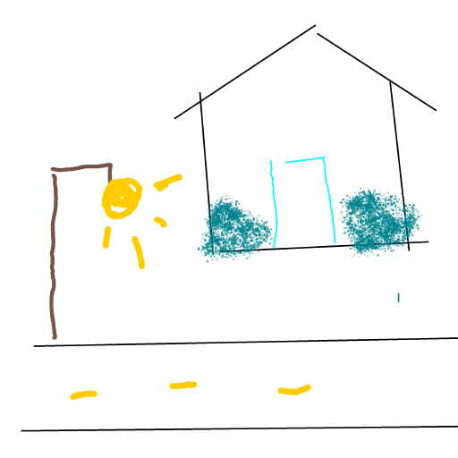 Streetlight drawing by coal-mild-peace