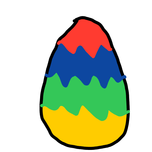 Easter Egg drawing by Guardianoflives