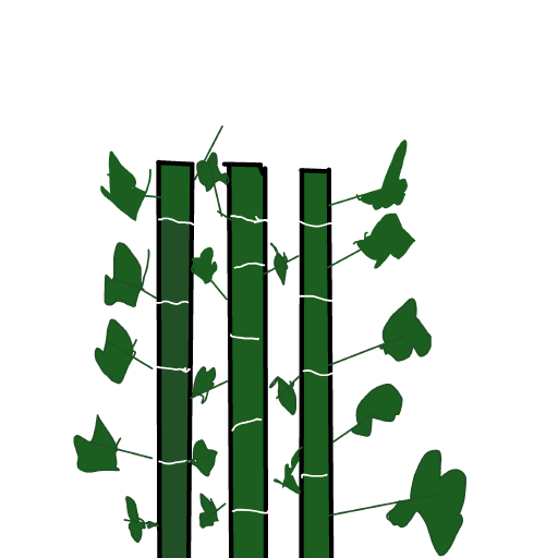 Bamboo drawing by Almog