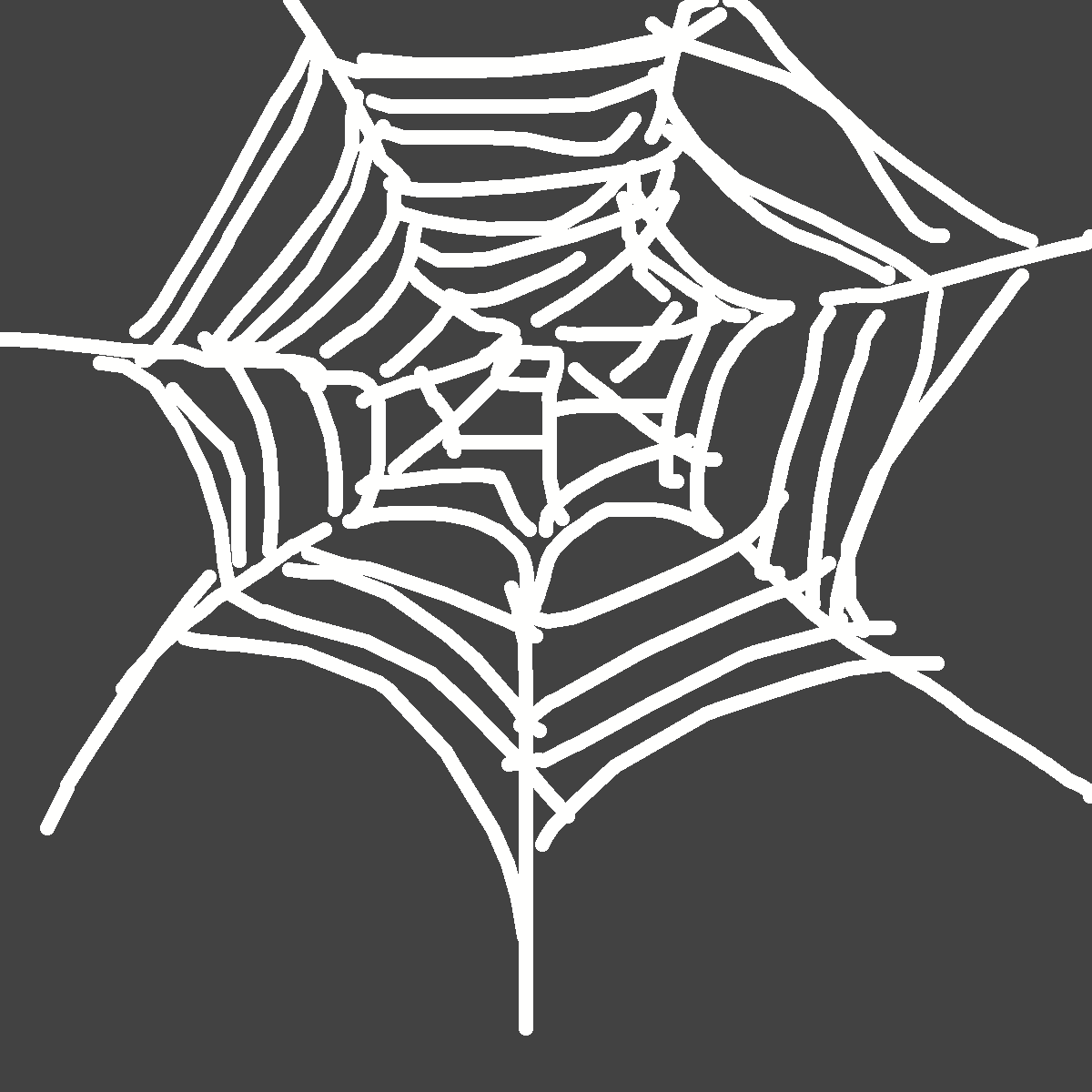 Cobweb drawing by red-icy-frost