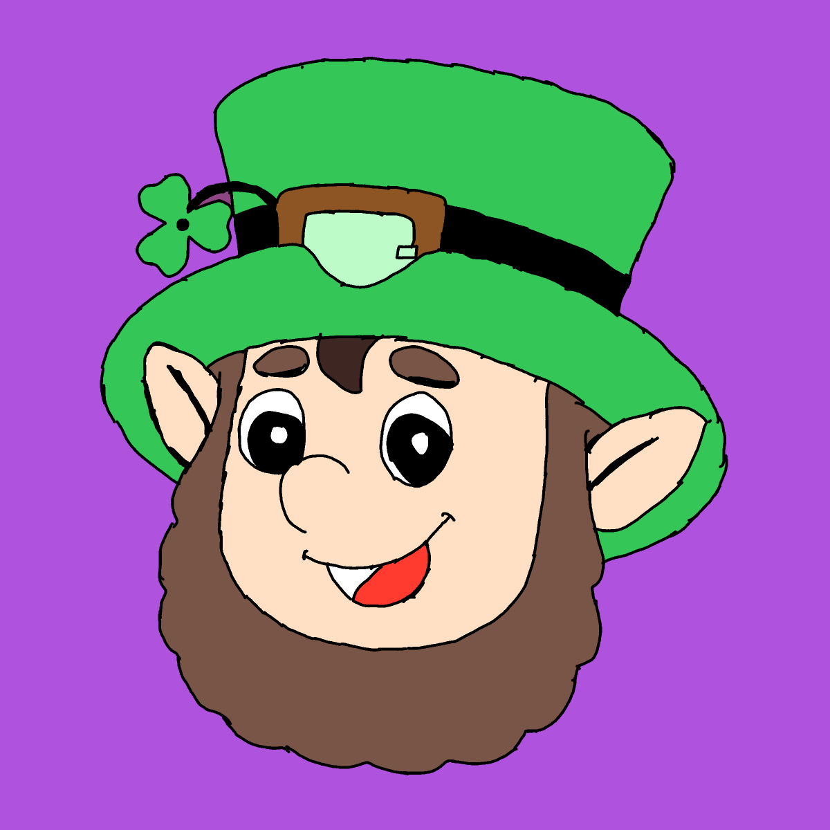 Leprechaun drawing by true-wide-bard