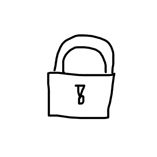 Lock drawing by vale