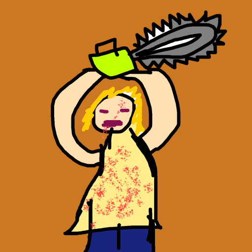 Leatherface drawing by bruckerhorror