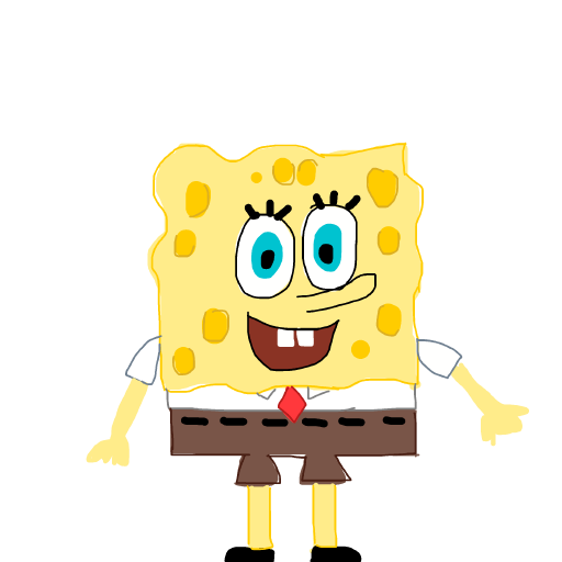 SpongeBob drawing by beksss