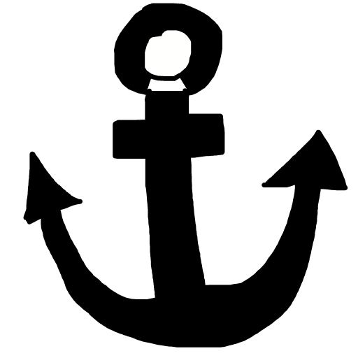 Anchor drawing by poopy-pants