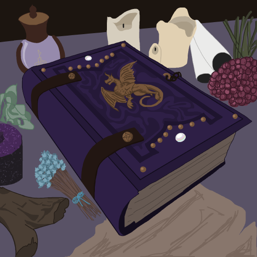 Grimoire drawing by firecracker