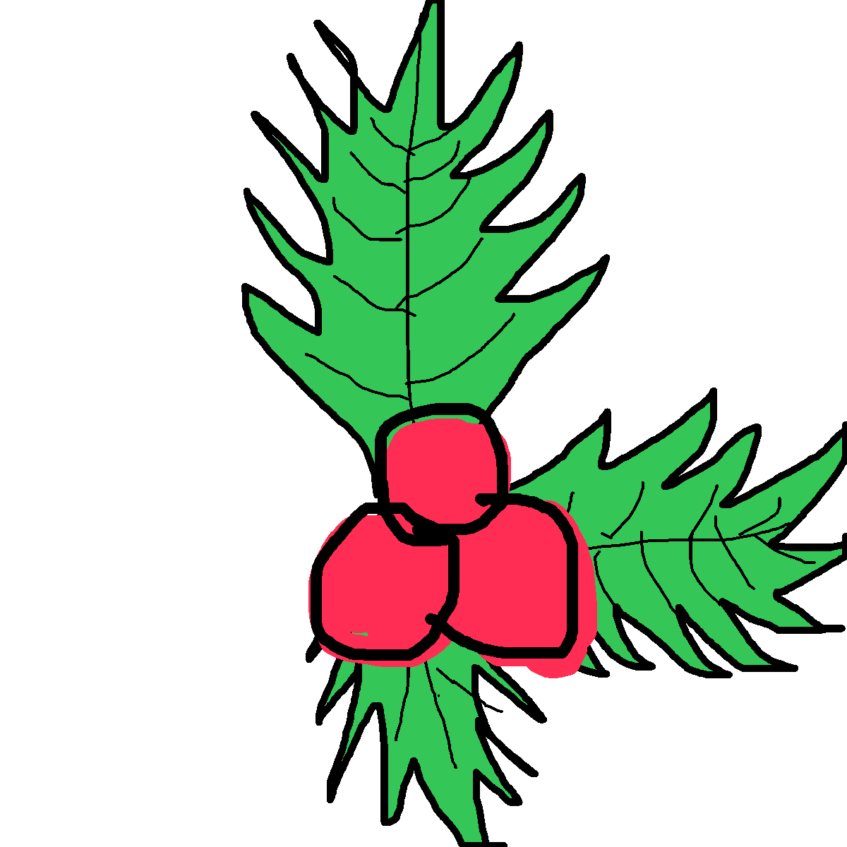 Mistletoe drawing by mikestam195