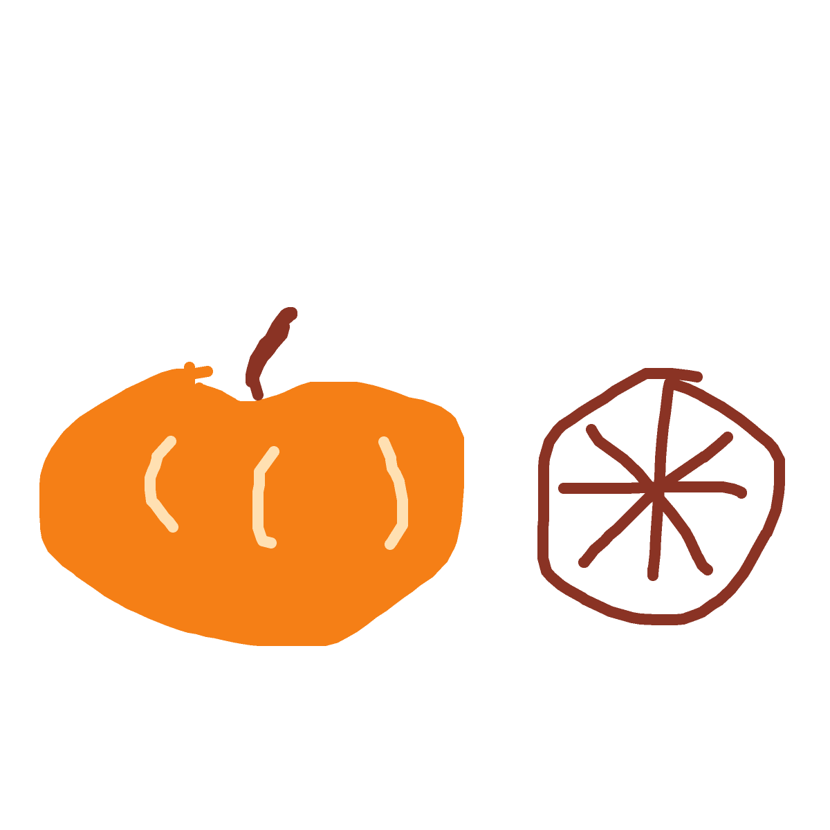 Pumpkin Pie drawing by bia