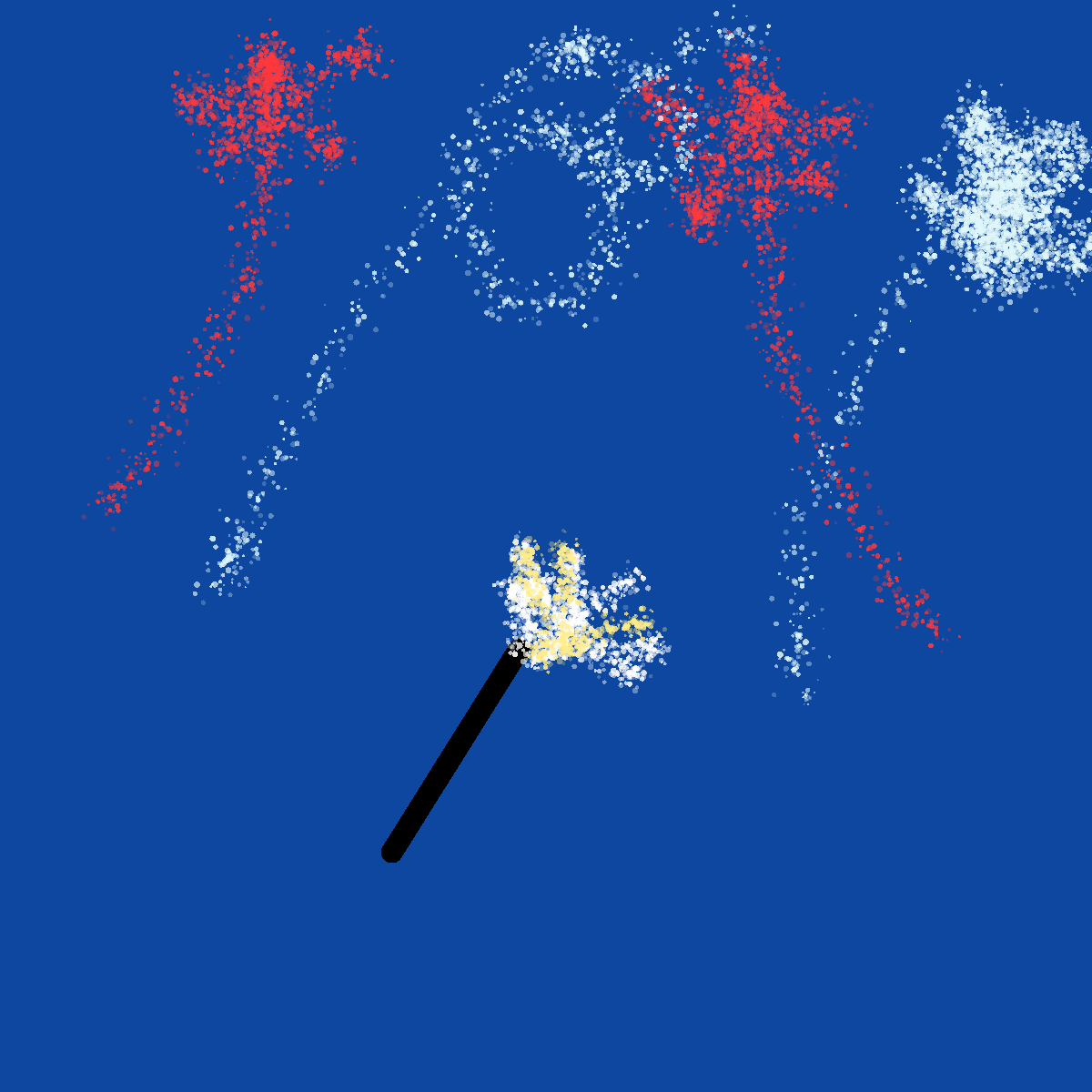 Sparkler drawing by color-olive-web