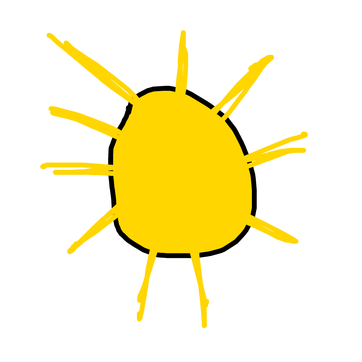 Sun drawing by fine-happy-soul