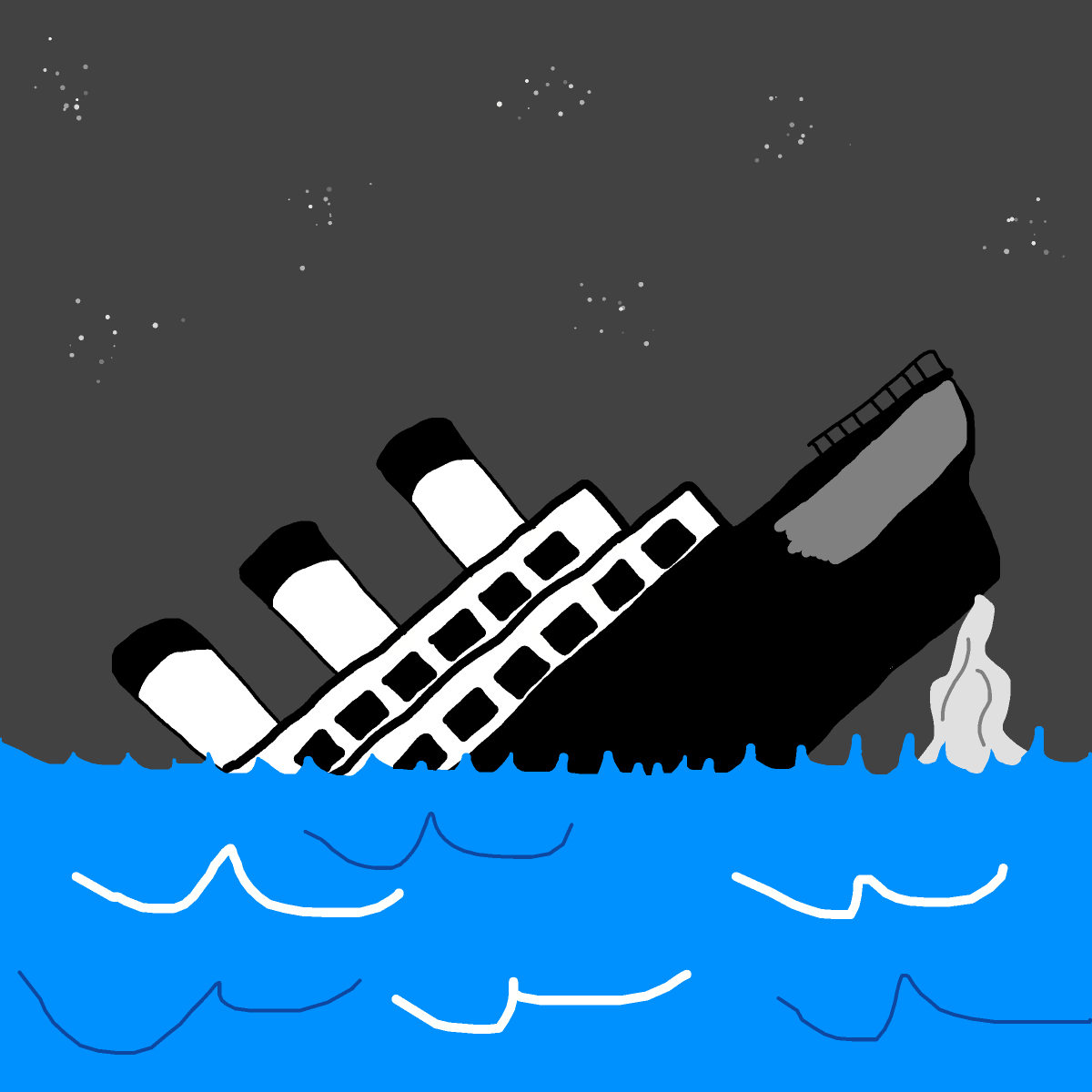 Titanic drawing by carla