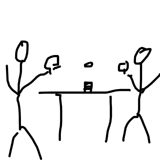 Ping Pong drawing by swift-true-hero