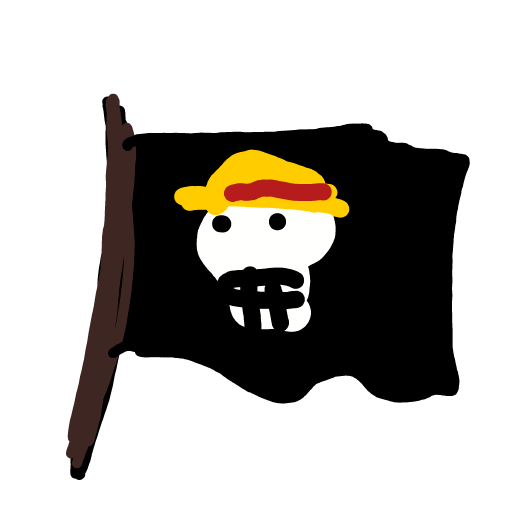 Pirate Flag drawing by Dyllie