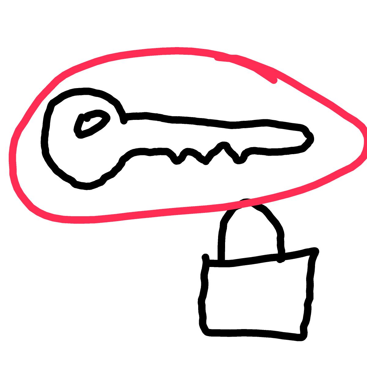 Key drawing by Nuss
